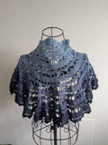 Dusk Blue Shawlette